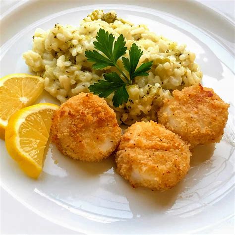 Air Fryer Breaded Sea Scallops Recipe