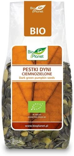 Pestki Dyni Ciemnozielone Bio G Bio Planet Sklep Swanson