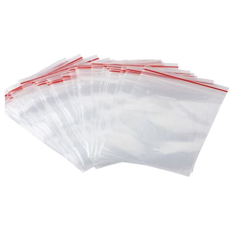 Saco Zip Lock Hermético translúcido 12x17 100 unidades Shopee Brasil