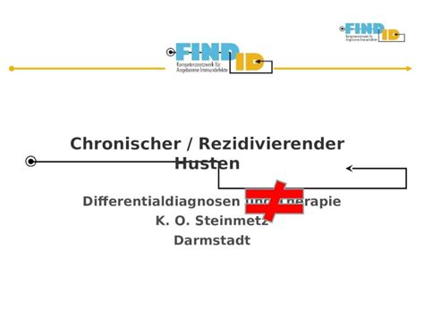 Ppt Chronischer Rezidivierender Husten Differentialdiagnosen Und