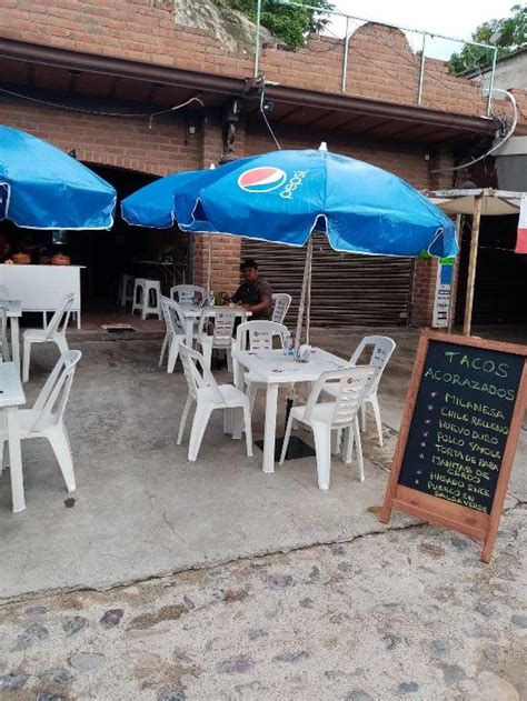 Menu at Tacos el acorazado restaurant Bucerías