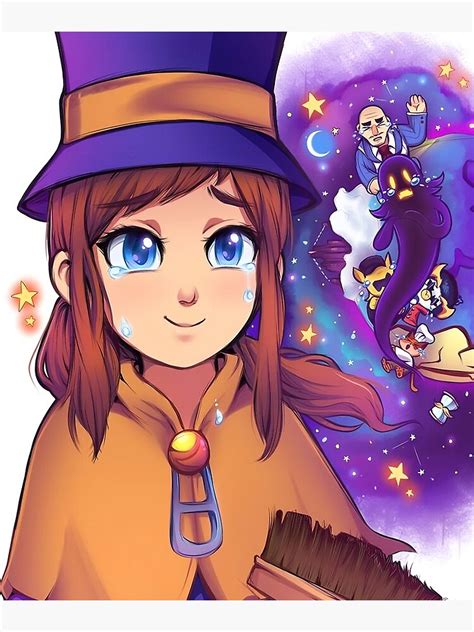 A Hat In Time Video Game Art Poster For Sale By Mallaksobek Redbubble