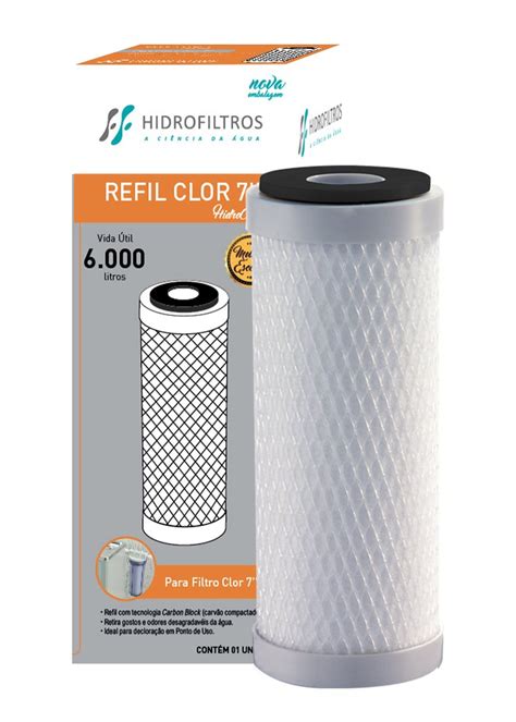 Globalfilter Refil Carv O Ativado Hidro Filtros Para Filtros E