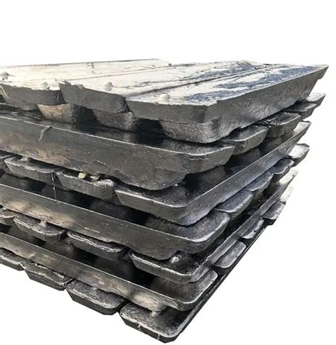 Lead Ingots Pb Standard Model With Low Temperature Toughness