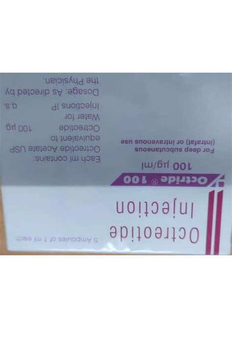 Octride Mg Injection Octride At Rs Piece Octreotide Injection