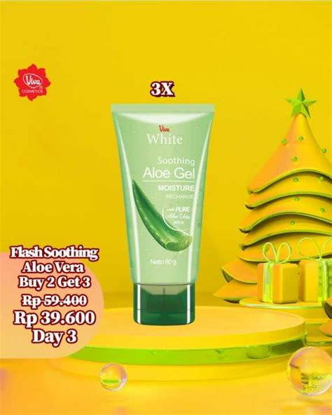 Paket Viva White Soothing Aloe Vera Viva Cosmetics Lazada Indonesia