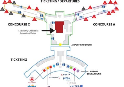 JAX Airport Map - Jacksonville International Airport(JAX)