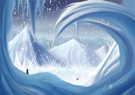 Ice Path By Guregdraws On Deviantart