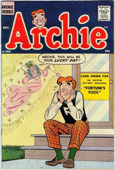 Archie Vol 1 106 Archie Comics Wiki Fandom