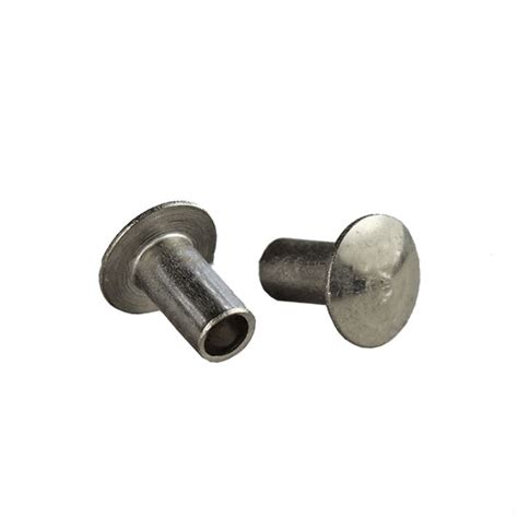 Stainless Steel Flat Head Semi Tubular Rivets For Furniture Suppliers