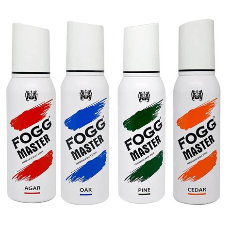 Fogg Master Agar Oak Pine Cedar Body Spray Ml Pack Of Four