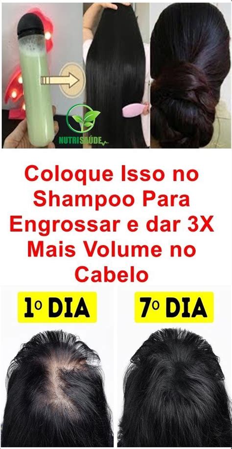 Shampoo Caseiro Para Engrossar O Cabelo Finos E Ralos Crescer Cabelo