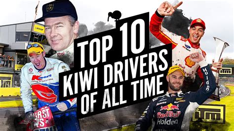 Top 10 New Zealand Drivers Of All Time Supercars 2022 YouTube