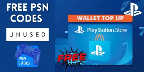 PSN Codes Unused 2023 Unlocking Unused Free PSN Codes