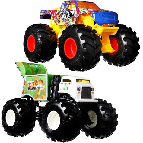 Hot Wheels Monster Trucks Scale Mix Vehicle Case Of