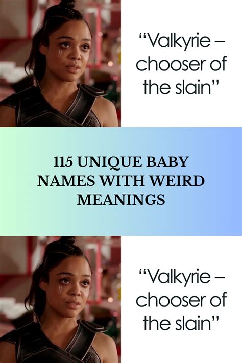 115 Unique Baby Names With Weird Meanings | Unique baby names, Baby ...