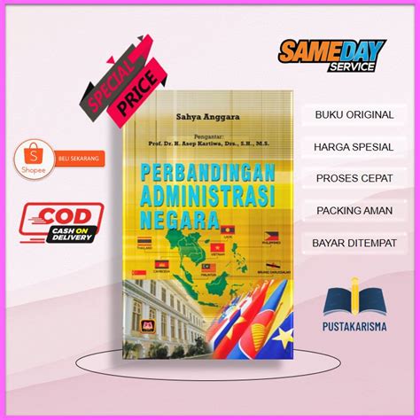 Jual Buku Perbandingan Administrasi Negara Penulis Sahya Anggara