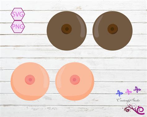 Breasts SVG Boobs Clipart Breast Image Boobies SVG Tit Images