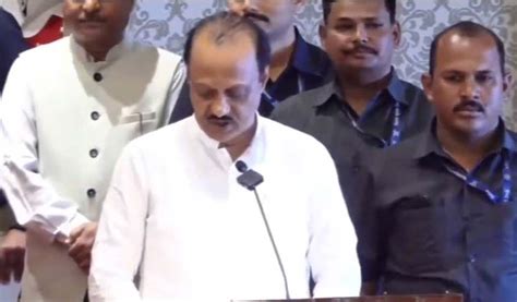 Maharashtra Ajit Pawar Splits From Ncp Takes Oath As Deputy Cm