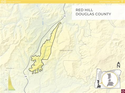 Oregon-Wine-Southern-Oregon-Map-Red-Hill-Douglas-County-181101 | Oregon ...