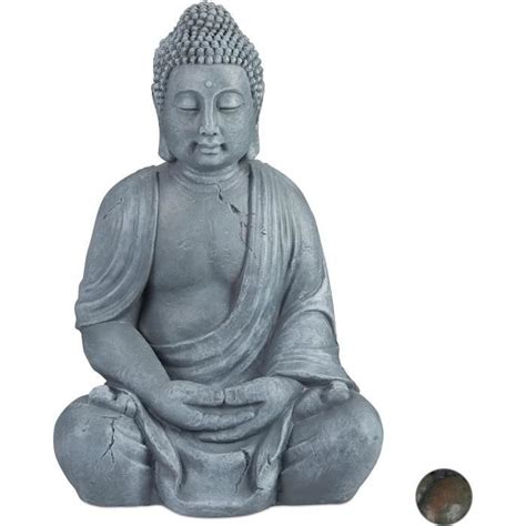 Statue De Buddha Figurine De Bouddha D Coration Jardin Sculpture