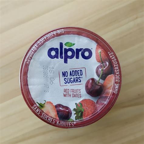 Alpro Yogur Frutos Rojos Con D Tiles Sin Az Car A Adido Review Abillion