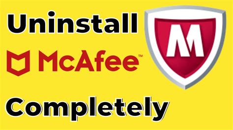 How To Uninstall McAfee Antivirus Completely 2021 Best Method YouTube