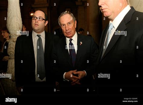 Nyc Mayor Michael Bloomberg Attends To The Ny Public Library Event