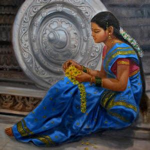 Ganga Pooja Painting By Vishalandra Dakur Fine Art America