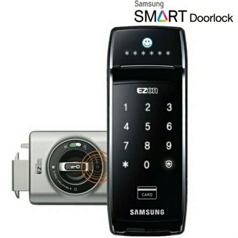 Samsung Smart Digital Door Lock Shs Pintu Geser Soltech Data