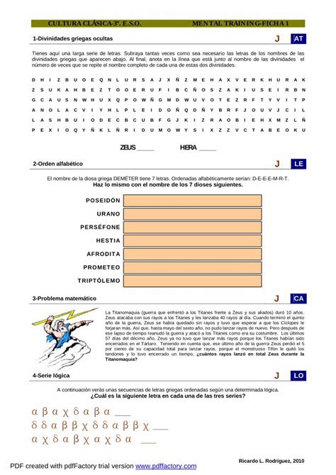 Pdf Mental Training Cultura Cl Sica Ficha Dokumen Tips