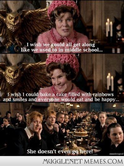 Harry Potter Memes Umbridge : Even Voldemort Hates Umbridge Meme By Middykitty4 Memedroid / The ...