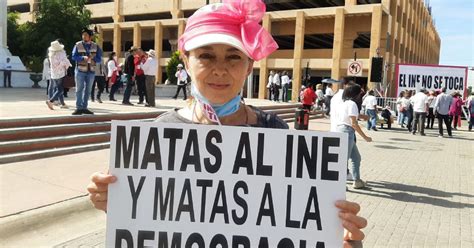 As Fue La Marcha Por El Ine En Hermosillo