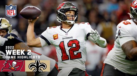 Tampa Bay Buccaneers Vs New Orleans Saints Week Game Highlights