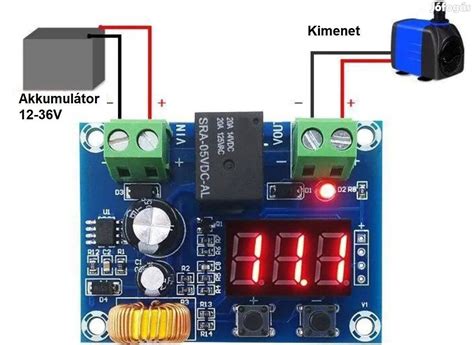 Xh-M609 akkumulátor mélykisülés védő modul mélymerülés védelem ...