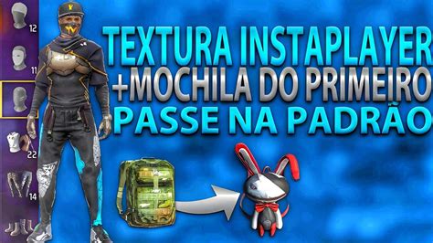 Textura Instaplayer Mochila Do Primeiro Passe Na Padr O Pega Rank