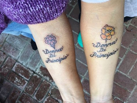 Aunt And Niece Matching Tattoos