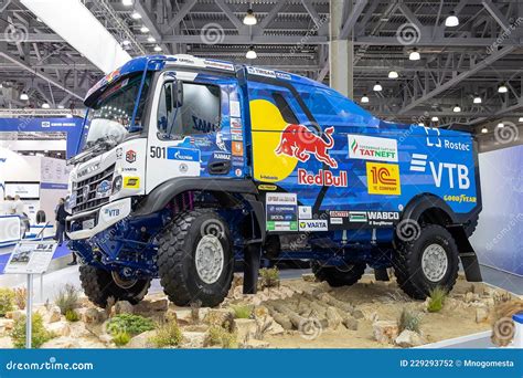 The Stand Of Kamaz At The Construction Industry Fair Bauma Cct Russia