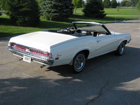 Mercury Cougar Convertible Ford Mustang Fairlane Cyclone Comet