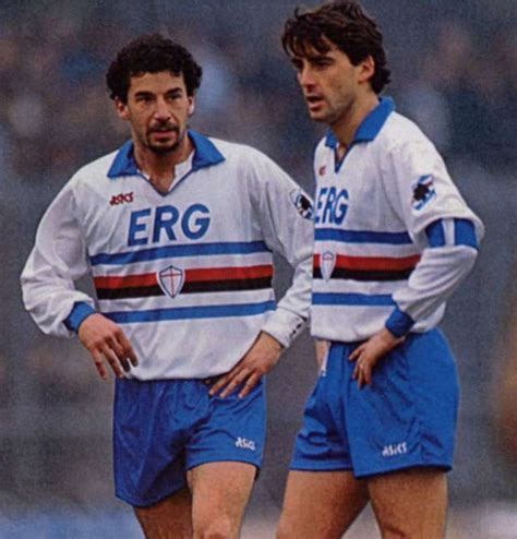 Gianluca Vialli Roberto Mancini Sampdoria Dago Fotogallery