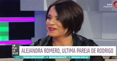 Alejandra Romero Recordó A Rodrigo Junto A él Viví Un Cuento De Princesa Infobae