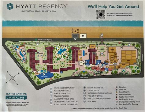 Property Map of Hyatt Regency Huntington Beach Resort And Spa, CA ...