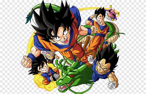 Gohan Goku Vegeta Goten Trunks Goku Anime Kunst Png Pngegg