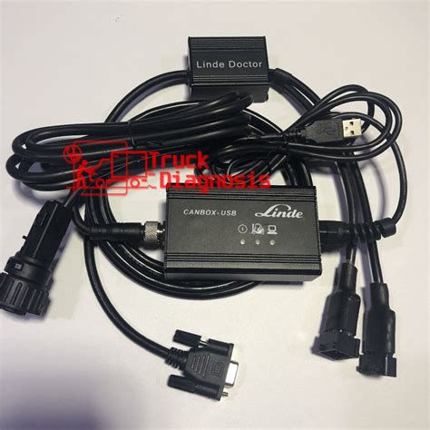 Forklift Truck Diagnostic Tool For Linde Canbox Doctor Adapter Linde