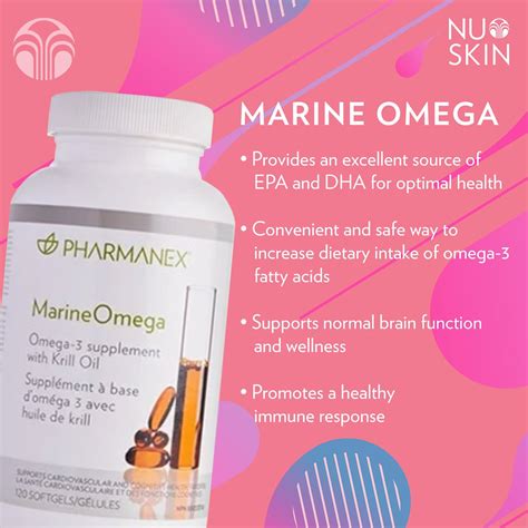 Nu Skin Pharmanex Marine Omega 120 Softgels Exp 09 2024 Authentic Brand