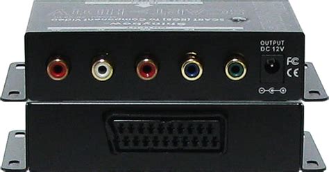 Amazon Shinybow Scart Rgb To Hdtv Component Video Rca With Audio