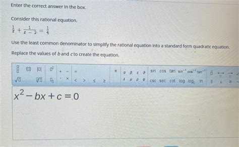 Solved Enter The Correct Answer In The Box Consider This Chegg