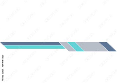 modern header footer design frame border element stock illustration