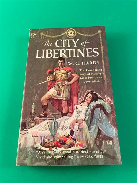 The City Of Libertines By W G Hardy Vintage 1958 Popular Special Paperback Pb Etsy