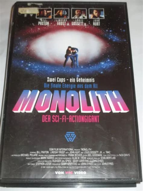 Vps Video Monolith Vhs Action Bill Paxton Louis Gossett Jr